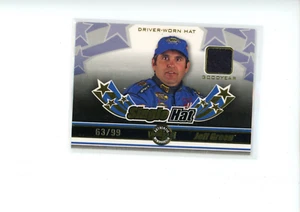 2006 Wheels American Thunder Jeff Green #SH-2 Single Hat Relic 63/99 - Picture 1 of 2