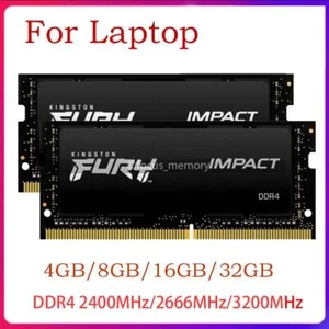 4GB 8GB 16GB 32GB DDR4 Laptop FURY Memory 2400 2666 3200 MHz SO-DIMM 260Pin lot - Picture 1 of 11