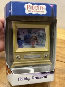 Enesco Rudolph das rotnasige Rentierornament 1992 TV TV - Außenseiter Spielzeug - Bild 1 von 5