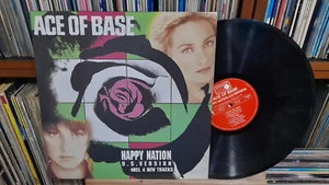 ACE OF BASE - Happy Nation U.S. Version Incl 4 New KOREA 1994 LP W/Insert - Picture 1 of 2