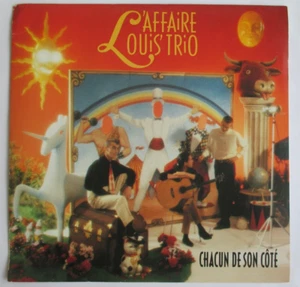 L'AFFAIRE LOUIS TRIO - SP (7") "CHACUN DE SON CÖTÉ" (STICKER PROMO) - Picture 1 of 2