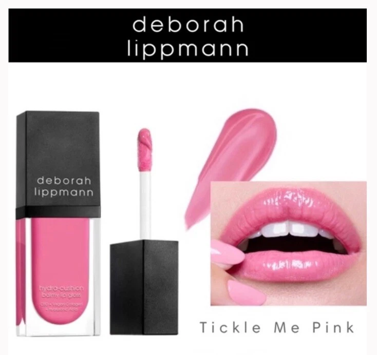 Cojín Deborah Lippmann Hydra Brillo Labial Bálsamo Cosquillas Rosa Foto 1 de 1