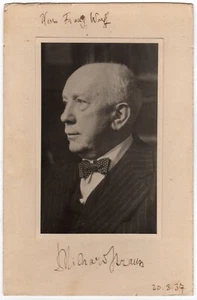 Strauss, Richard (1864-1949) - Photograph signed - Picture 1 of 1