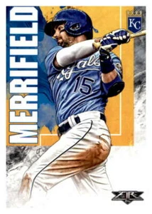 2019 Topps Fire #105 Whit Merrifield Kansas City Royals - Picture 1 of 2