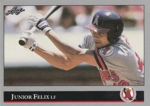 #118 Junior Felix - California Angels - 1992 Leaf Baseball - Picture 1 of 1
