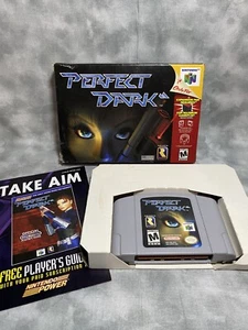 Perfect Dark N64 Nintendo 64  Original Release Cartridge and Box Included  - Picture 1 of 5