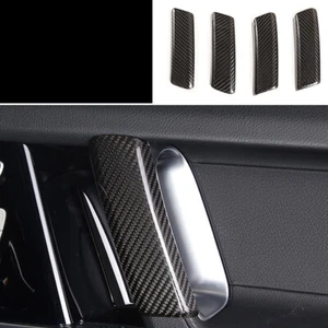 Carbon Fiber Interior Door Handle Cover Trim For Benz W464 G500 G63 2019-2025 - Picture 1 of 13