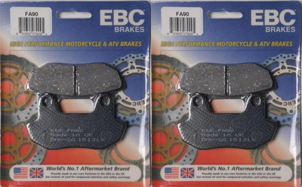 Kit de pastillas de freno delanteras EBC FA90 para Honda Shadow 700 1984-1985 Foto 1 de 4