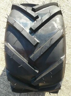 2 - 20x10.00-8 4P PAIR OTR FieldMaster Lug AG Tires 20x10-8 20x10.0-8 Free Ship - Image 1 of 3