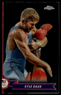 2024 Topps Chrome US Olympic Hopefuls 9 #8 Kyle Dake - Image 1 of 2