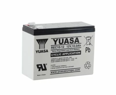 3 X YUASA12V 10AH Battery Toy Car Electric Bike Scooter Bait Boat - Image 1 of 4