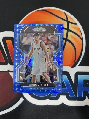 2021-22 Panini Prizm #273 Wang Zhi-Zhi 75th Anniversary Diamond BLUE SP - Image 1 of 2