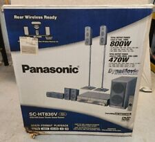 New Sealed Panasonic Sc-Ht830V Dvd/Vhs Home Theater Sound System with Speakers