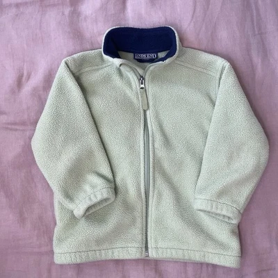 Lã vintage infantil Land’s End feito nos EUA pequeno - Imagem 1 de 3