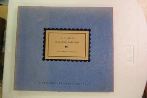 Betty Martin - COLUMBIA J-17 Album - Lullabies Kinder -Lieder Cradle - 3x78 RPM - Picture 1 of 13