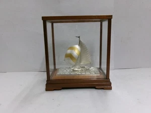 Sailboat of 985 Sterling Silver of Japan.  #26g/0.92oz. TAKEHIKO's work - Picture 1 of 15