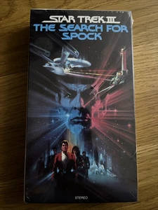 Star Trek 3 The Search For Spock Paramount  VHS New Factory Sealed 1988 - Picture 1 of 4