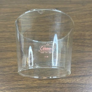 Coleman Lantern Replacement Pyrex Globe 5107 Red Logo USA - Picture 1 of 3