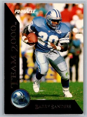 1992 Pinnacle #21 Barry Sanders Team 2000 - Image 1 of 2