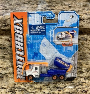 2012 Matchbox Working Rigs Freightliner M2 106V Vacuum Truck NIB - Image 1 of 2