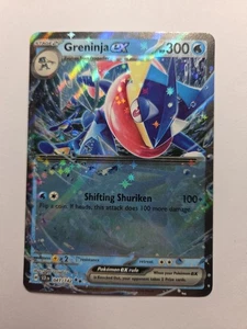 Greninja ex 041/142 Stellar Crown Ultra Rare Holo Pokemon Card NM - Picture 1 of 2