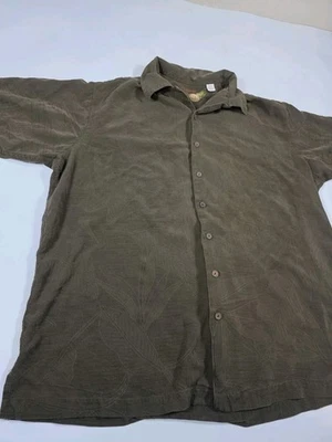 Caribe Piña Seda Algodón Griego Para Hombre Talla XLT Extra Grande Alto Manga Corta Foto 1 de 4