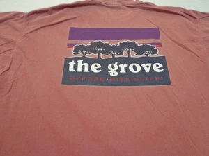 THE GROVE Oxford Mississippi     Comfort Colors T Shirt  Size 2XL  Pre-Owned - Picture 1 of 7