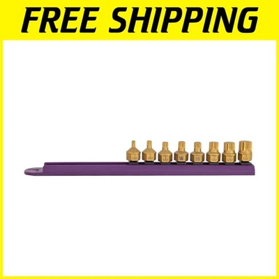 Precision 8-Piece Titanium-Coated Triple Square Drive Set for Professional Use - Image 1 of 4