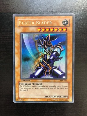 Yu-Gi-Oh! Buster Blader PSV-050 1st Edition VLP/LP Ultra Rare - Image 1 of 2