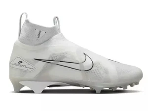 NIKE ALPHA MENACE ELITE 3 FOOTBALL CLEATS PURE PLATINUM DM1792-109 MEN 13 $200 - Picture 1 of 5