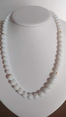 Collana Agata Bianca - Immagine 1 di 2