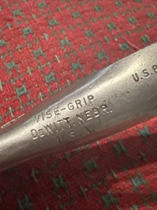 Frühe Petersen Dewitt Vise Grip Pre Lever Locking Zange kein Teil # 🇺🇸 - Bild 1 von 17