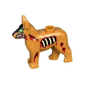 Zombie Dog - Perro Lego® impreso personalizado. Los zombies se han levantado, ¡corre!! - Imagen 1 de 2