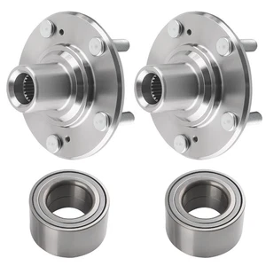 2x Front Wheel Hub Bearing Kits For Honda Civic DX EX LX HF Hybrid 1.8L 1.5L - Picture 1 of 17