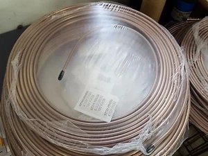 CN4 1/4 x 25' Copper Nickel Brake Line  25 Feet, 25 Foot Roll,  - Picture 1 of 1