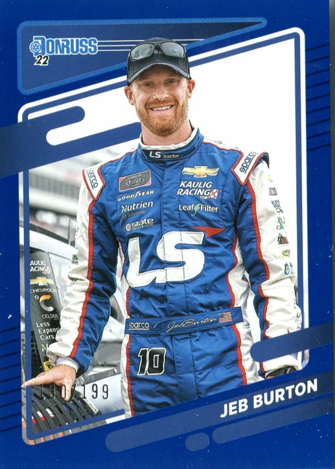 2022 Panini Donruss Racing #118 Jeb Burton /199 - Image 1 of 1
