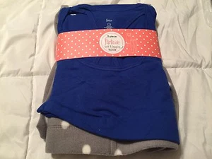 NEW FLIRTITUDE WOMENS TANK & LEGGING LOUNGE SLEEP SET SIZE M NAVy GREY RET$38 - Picture 1 of 2