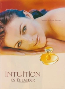 Publicité papier - advertising paper - Intuition d'Estée Lauder - Imagen 1 de 1