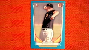 2014 Bowman Draft Blue 49/399 #DP69 Mitch Keller-1st Bowman - Picture 1 of 2
