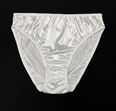 Second Skin Satin Hipster Panty White 3XL - Image 1 of 2