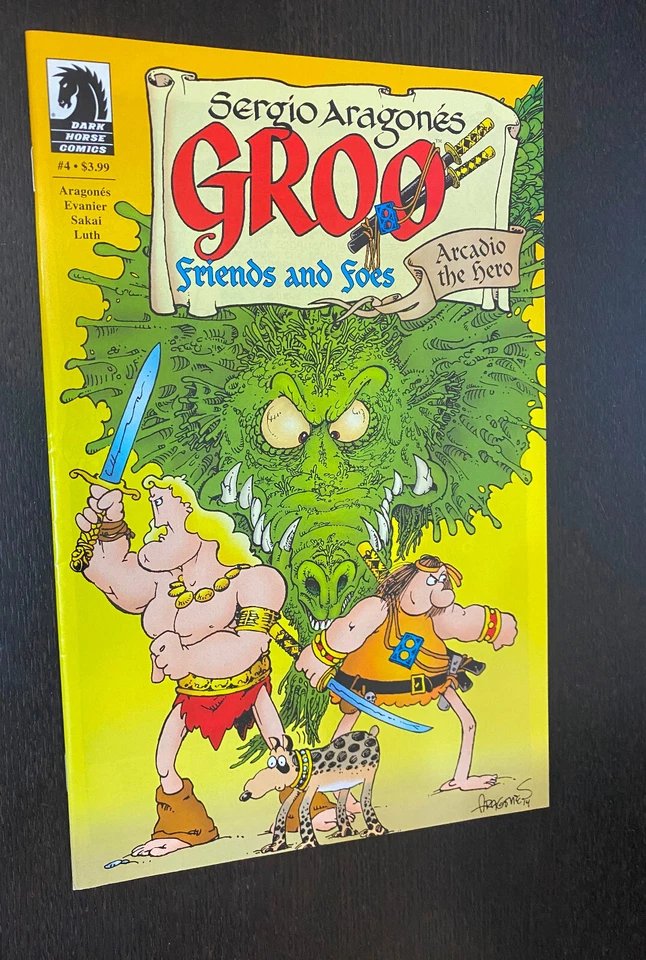 GROO Friends Foes #4 (Dark Horse Comics 2015) -- Aragones -- Casi nuevo- Foto 1 de 1