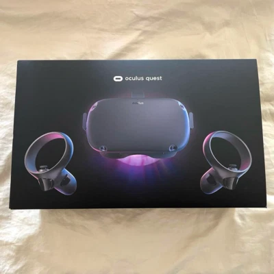 Oculus Quest 64GB VR Headset Black Used - Image 1 of 4