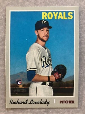 2019 Topps RICHARD LOVELADY Royals Baseball's Funny Name Real Trading Card #652 - Image 1 of 2