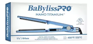 BaBylissPRO Nano Titanium 1,25" Ferro da Stiro Ionico Digitale | BNT4091TUC - Foto 1 di 6