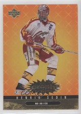 1997 Collector's Choice Swedish Crash the Game Prizes Henrik Sedin Rookie RC HOF