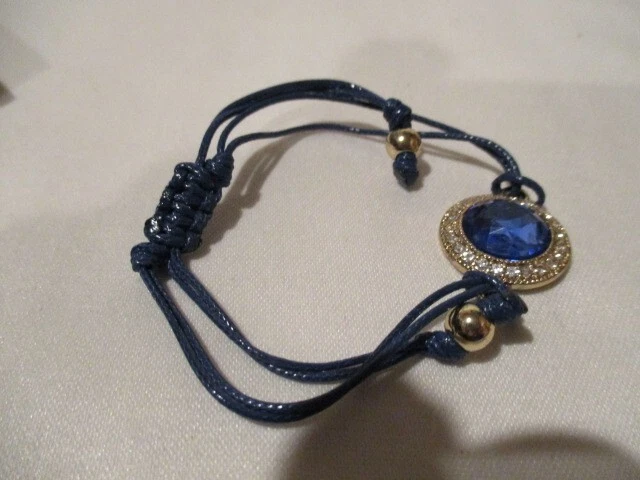 Avon Energy String Bracelet in Blue Calming