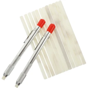 Set portapenne pietra sapone pietra ollare per intaglio costruzione matita - Foto 1 di 12