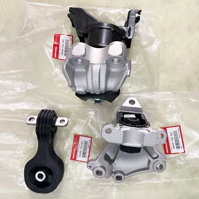 OEM 3Pcs Engine Motor Trans Mounts Set For 2012-2013 Honda Civic Sedan 1.8L US Foto 1 de 4