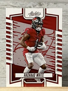 2023 Panini Absolute #46 Rachaad White Tampa Bay Buccaneers Bronze Foil Card - Picture 1 of 2