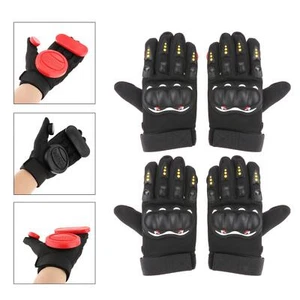 Downhill Skateboard Gloves with Slider Standard Longboard Drift Slide Gloves - Picture 1 of 15